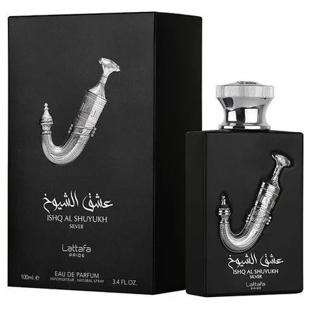Perfume Lattafa Pride Ishq Al Shuyukh Silver Edp Masculino 100ml
