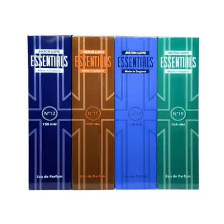 Perfume Milton Essentials Him Eau Parfum 4 Piezas