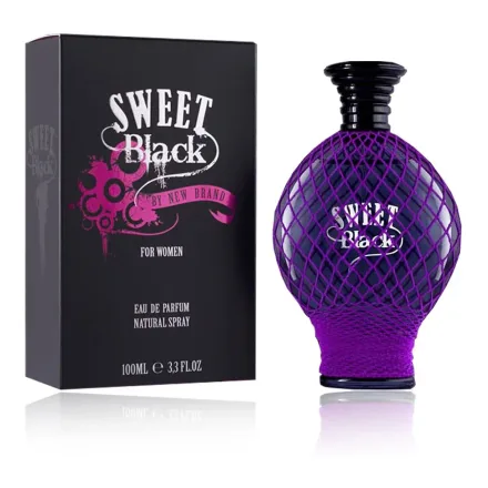 Brand Perfume Sweet Black Fem Eau Toilette 100ml