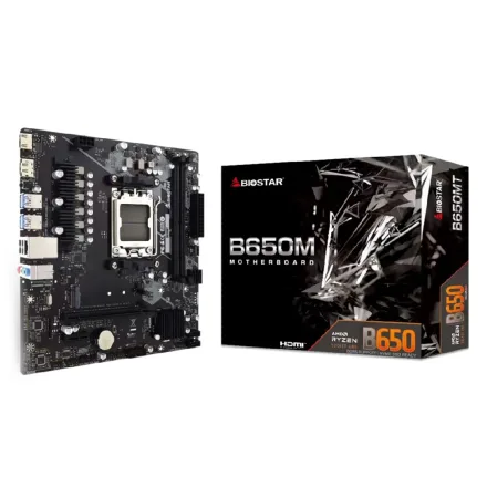 Placa Mae Biostar Socket AM5 Chipset B650 Atx