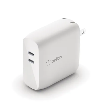 Carregador Parede Belkin 2P Gan Fast Charger