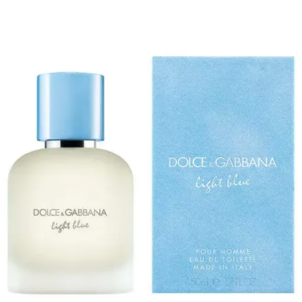Dolce Gabbana Perfume Light Blue Eau Toilette 50ml