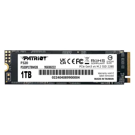 2 Patriot Pcie 3 1TB