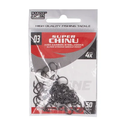 Anzuelo Marine Sports Super Chinu 03 50 Pcs