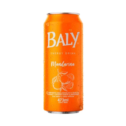 Energizante Baly Sabor Mandarina 473ml