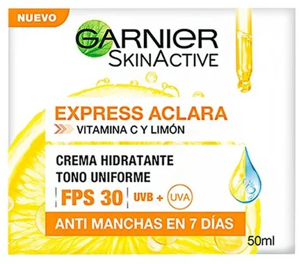 Creme Hidratante Garnier Express Aclara Vitamina 50ml