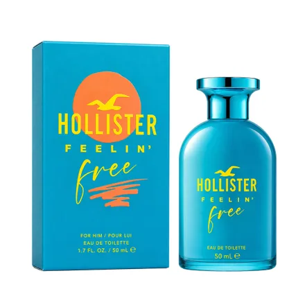 Perfume Hollister Feelin Free Him Edt 50ml