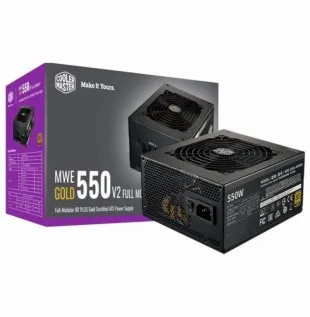 Fonte Cooler Master Mwe V2 Mpe 5501 Afaag U2 80 Plus Atx