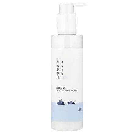 Leite Facial Limpeza Round Lab 1025 Dokdo Cleansing Milk 200ml