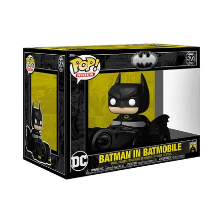 Muneco Funko Pop Rides Dc Batman In Batmobile 522