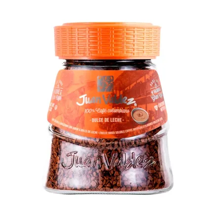 Cafe Soluble Liofilizado Dulce Leche Juan Valdez 95GR