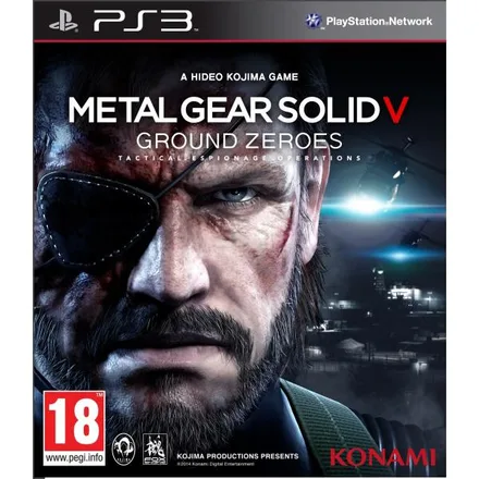 Jogo Metal Gear Solid Ground Zeroes PS3