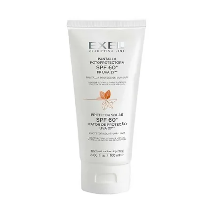 Pantalla Fotoprotectora Exel Spf 60 Fp Uva 27 100ml