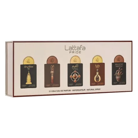 Perfume Lattafa Pride Gift Set 04 Eau Parfum Unissex