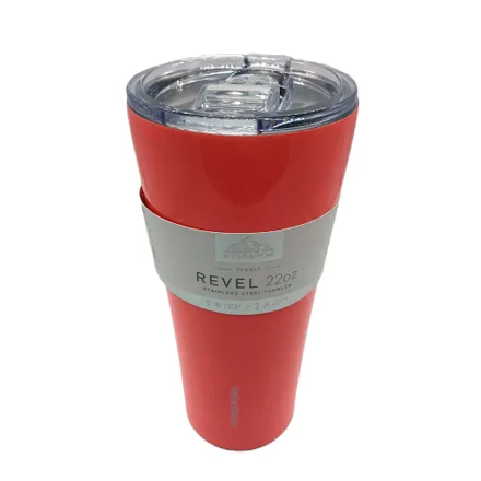 Copo Termico Hydrapeak Hp Revel 22 Coral 650ml
