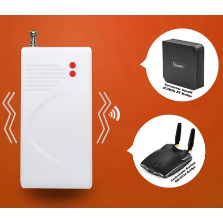 Sensor de Vibración Inalámbrico Eachen RF-VB RF8600014 433MHz/Wi-Fi - Blanco
