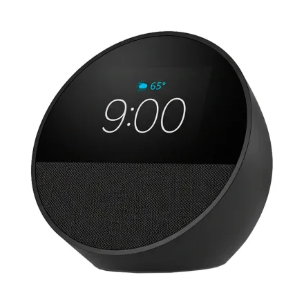 Speaker Amazon Echo Spot Alexa Smart con Reloj – Negro