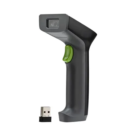 Lector De Código De Barras Zkteco Zkb202 S Inalámbrico Negro