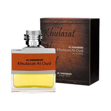 Perfume Al Haramain Khulasat Oud Eau Parfum 100ml