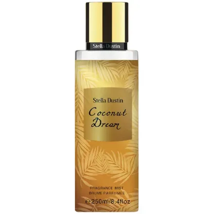 Colonia Spray Feminino Stella Dustin Coconut Dream Brume Parfumee 250ml