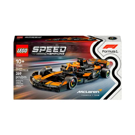Juguete Construccion Lego Speed Champions Mclaren Formula 1 Team 269 Piezas