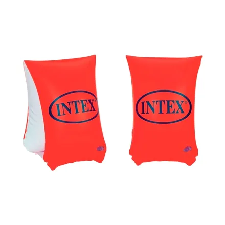 Flotador Inflable Intex 59641 Manguitos Naranja/Blanco