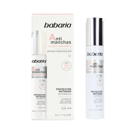 Hidratante Anti Manchas Babaria Protector Antiedad Spf 20 50ml