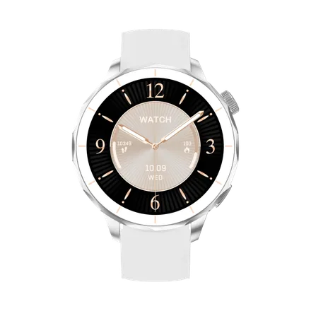SMARTFY RELOJ SMARTWATCH WCH09S AMOLED BT PLATA