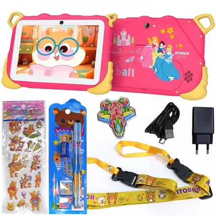 Atouch WE6 Kids 7 Capinha Transparente 256GB