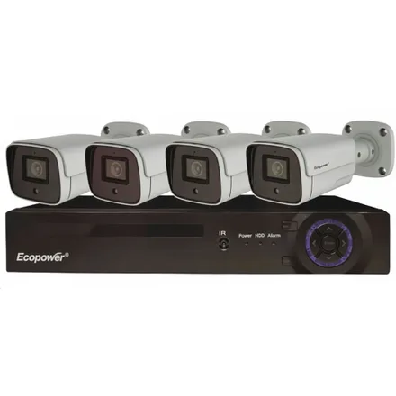 Cctv Ecopower Ep C021 4K Dvr 4 Camaras