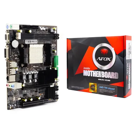 Placa Mae Afox A78 Mad 3 Ddr Socket AM3 Chipset Atx
