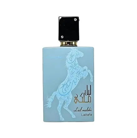 Perfume Lattafa Lail Maleki Moroccan Blue Masculino Edp Agatres 100ml