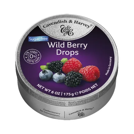 Caramelo Sugar Free Wildberry 175g