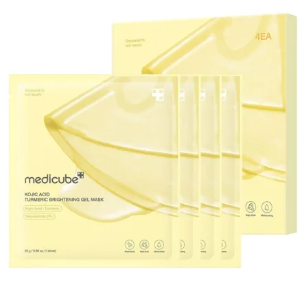 Mascara Facial Medicube Kojic Acid Turmeric Brightening Gel 4