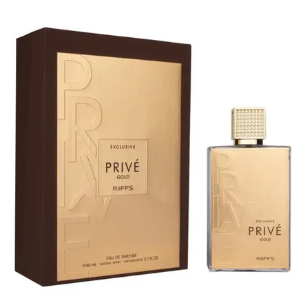 Riiffs Perfume Exclusive Prive Gold Eau Parfum 80ml