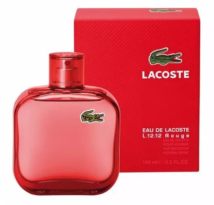 Lacoste Eau Rouge Pour Homme Toilette 100ml