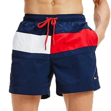 Short Praia Tommy Hilfiger Masculino 416 08 Marinho