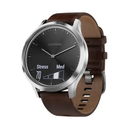 RELOGIO GARMIN VIVOMOVE HR WW PREMIUM BLACK SILVER – 753759184667