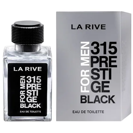 Perfume La Rive 315 Prestige Black Eau Toilette Masculino 100ml