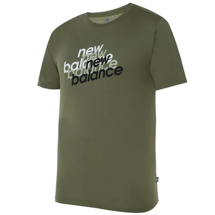 Camiseta New Balance Masculino Sport Essentials Heathertech G M Verde – MT41071DEK