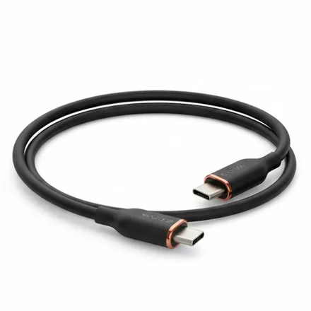 Cable Devia Jelly Series USB-A A USB-C 1.2M - Black