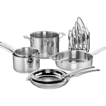 Jogo Panelas Cuisinart N91 11 Smartnest Aco Inoxidavel