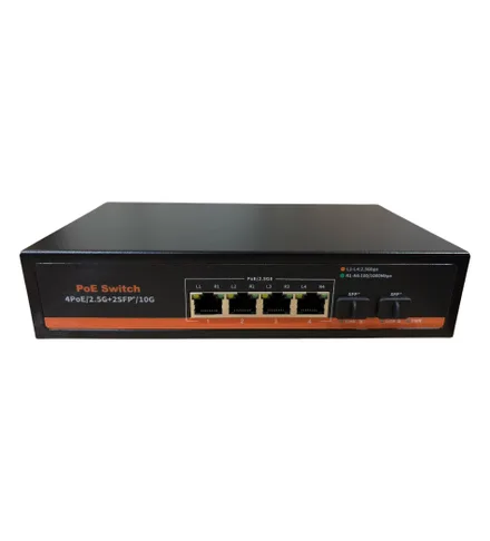 Switch 4POE Gb 2 Sfp Plus