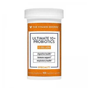 Probiotics Ultimate 10 Plus 13 Billion Vitamin Shoppe 100 Capsulas Vegetarianas