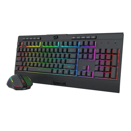 Redragon Teclado Mouse S151 Wired Gaming Essentials Ing