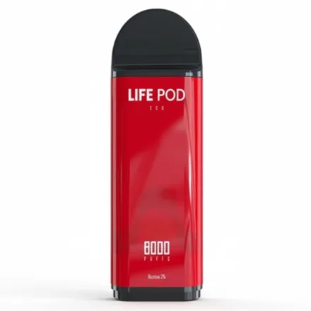 Vaper Desechable Life Pod Eco Cartridge 8000 Puffs Berries