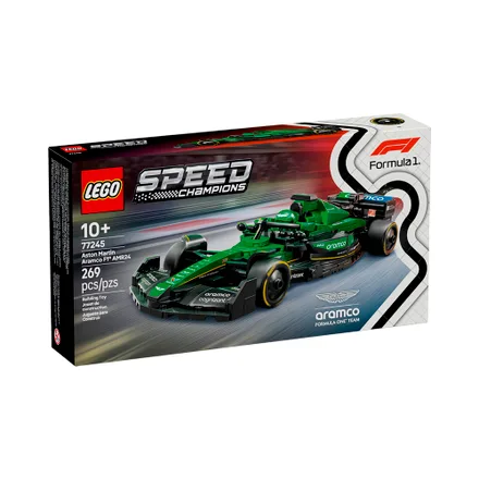 Juguete Construccion Lego Speed Champions Aston Martin Aramco F1 Amr 24 269 Piezas