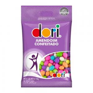 Dori Amendoim Colorido Pacote 150g