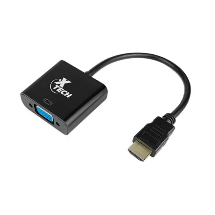 Cable Adaptador Hdmi Xtc 363 Macho Vga Hembra