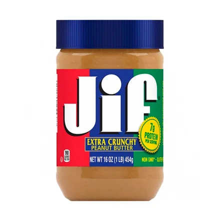Mantequilla De Maní Jif Extra Crunchy 454gr